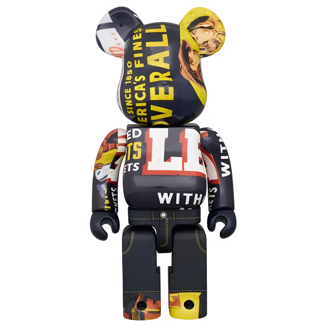 Bearbrick Levi's Banner 100%+400% Herstellerbild 4