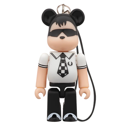 Bearbrick Lipton × Fred Perry 2TONE 70% Herstellerbild