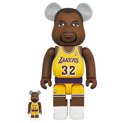 Bearbrick Magic Johnson Los Angeles Lakers Herstellerbild 1