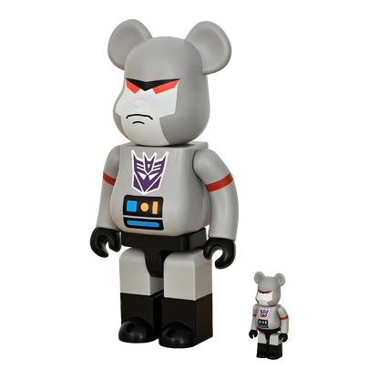 Bearbrick Megatron [Transformers] 100%+400% schräg
