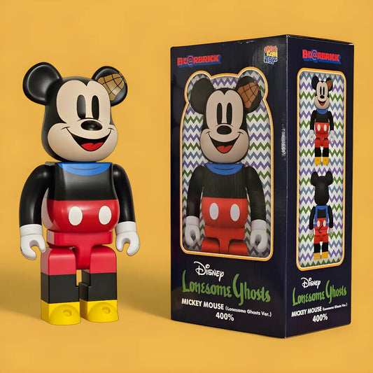 Bearbrick Mickey Mouse (Lonesome Ghosts Version) 400% mit Verpackung