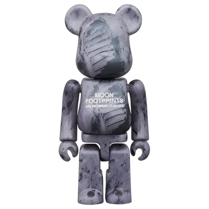 Bearbrick Moon Footprints [Apollo 11] 100%+400% Herstellerbild 2
