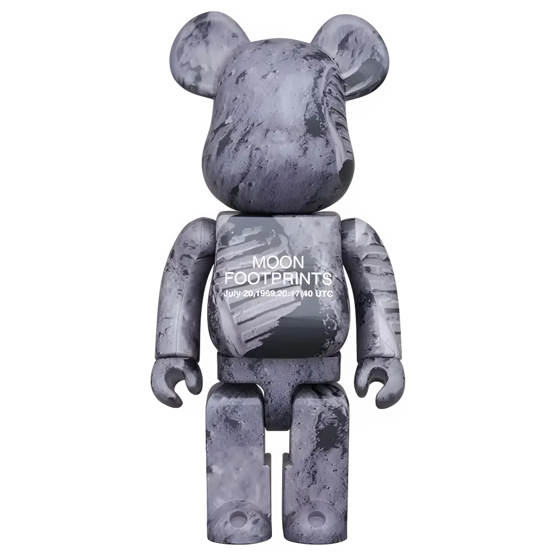 Bearbrick Moon Footprints [Apollo 11] 100%+400% Herstellerbild 3