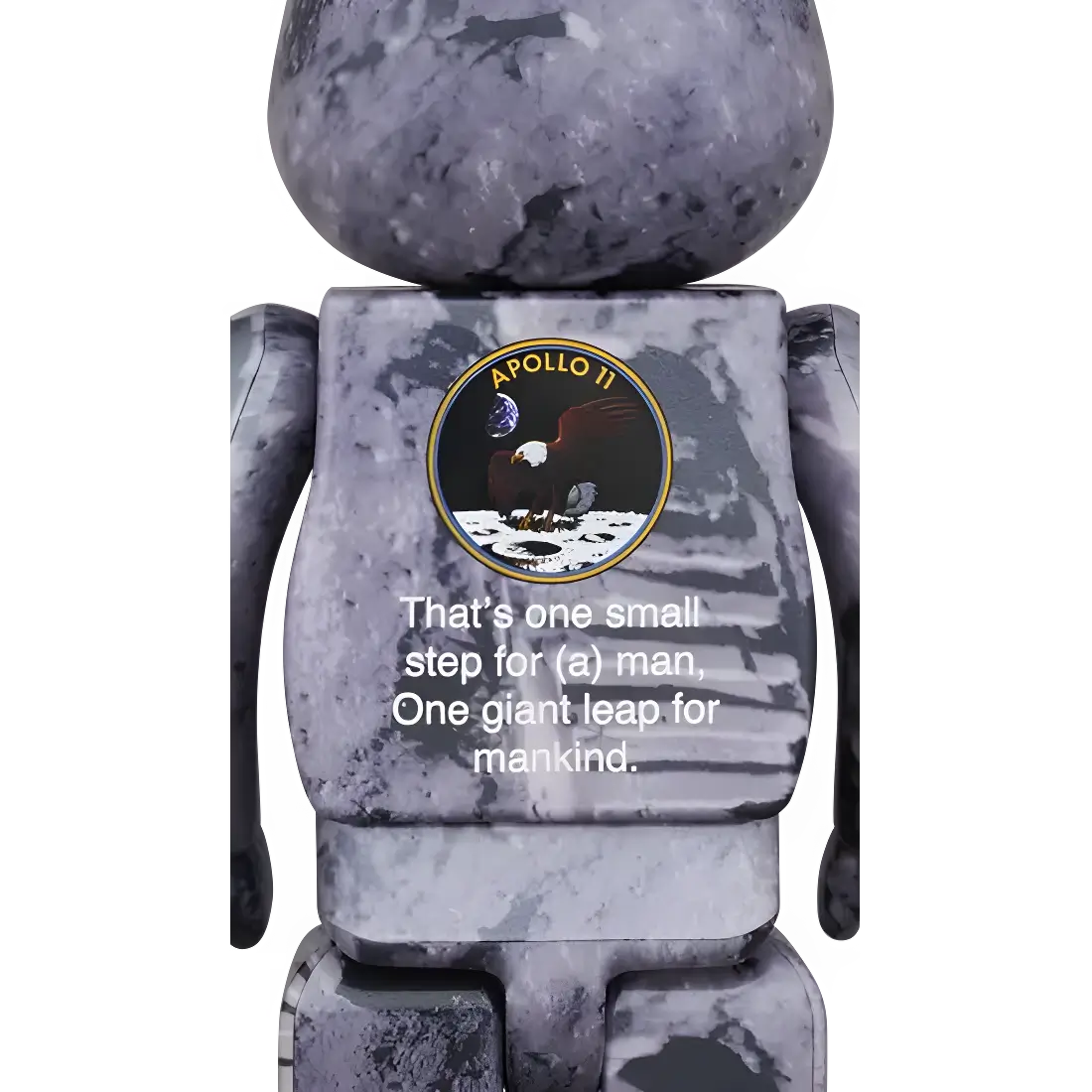 Bearbrick Moon Footprints [Apollo 11] 100%+400% Herstellerbild 4