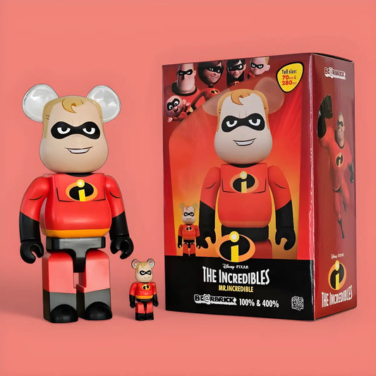 Bearbrick Mr. Incredible [Incredibles 2] 100%+400% mit Verpackung