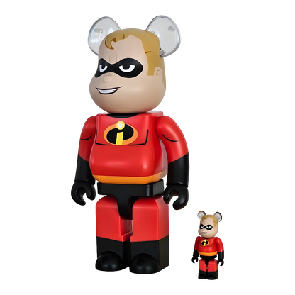 Bearbrick Mr. Incredible [Incredibles 2] 100%+400% schräg