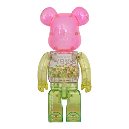 Bearbrick My First Bearbrick Baby 1st Color Clear Version 100%+400% Rückseite