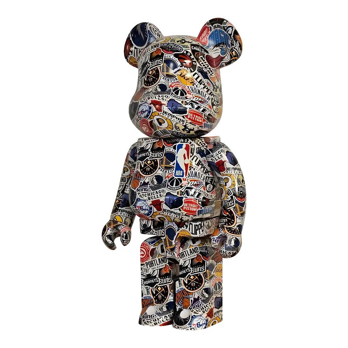 Bearbrick NBA 1000% schräg