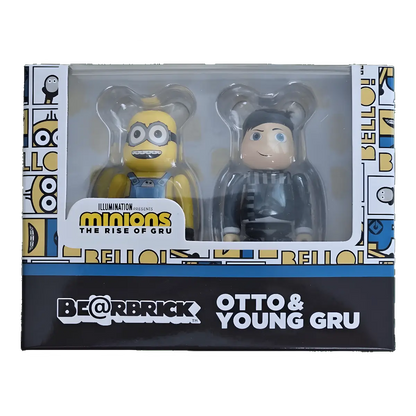 Bearbrick Otto & Young Gru 100% in der Verpackung