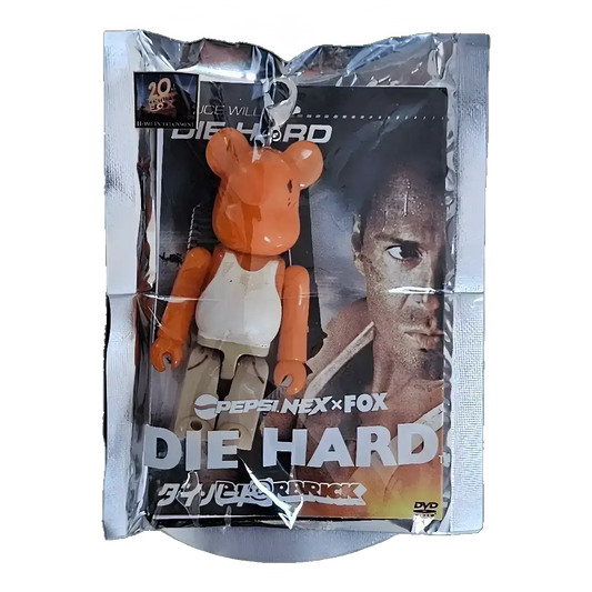 Bearbrick PEPSI.NEX × FOX - Die Hard 70% in der Verpackung