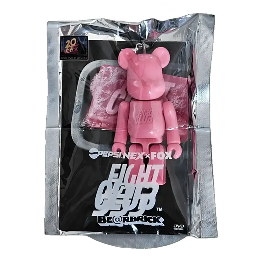 Bearbrick PEPSI.NEX × FOX - Fight Club 70% in der Verpackung