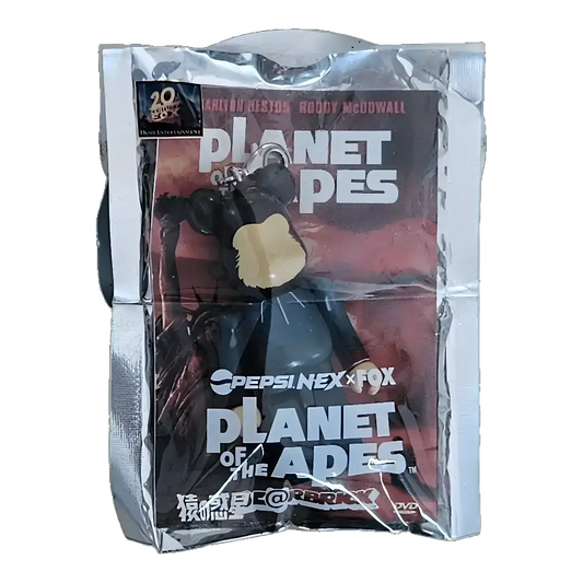 Bearbrick PEPSI.NEX × FOX - Planet of the Apes 70% in der Verpackung