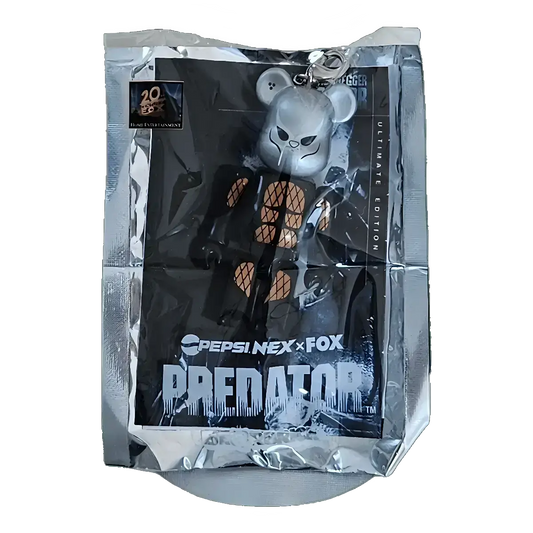 Bearbrick PEPSI.NEX × FOX - Predator 70% in der Verpackung