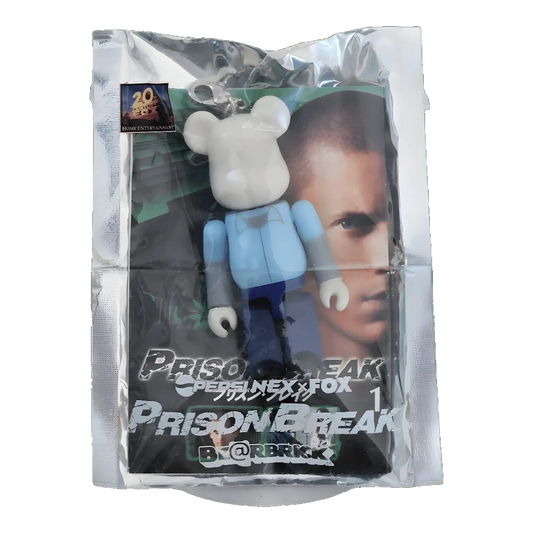 Bearbrick PEPSI.NEX × FOX - Prison Break 70% in der Verpackung