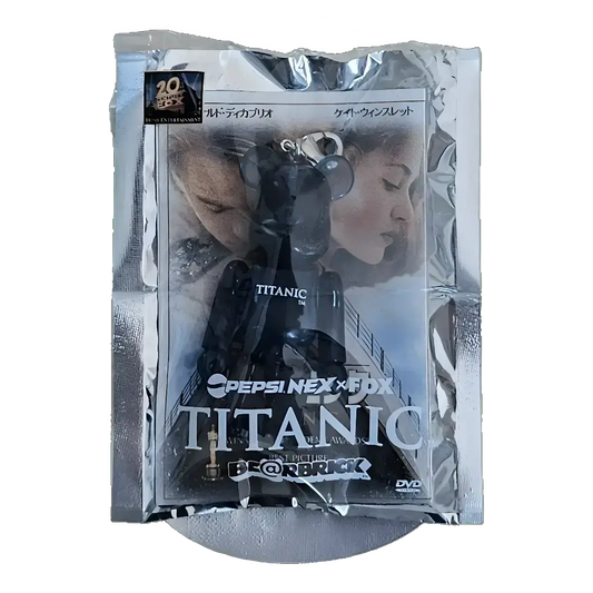 Bearbrick PEPSI.NEX × FOX - Titanic 70% in der Verpackung