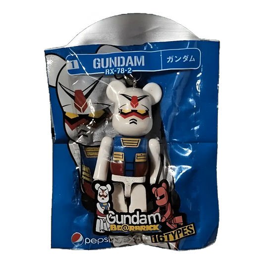 Bearbrick PEPSI.NEX × Gundam Vol. 2 - 1 RX-78-2 GUNDAM 70% in der Verpackung