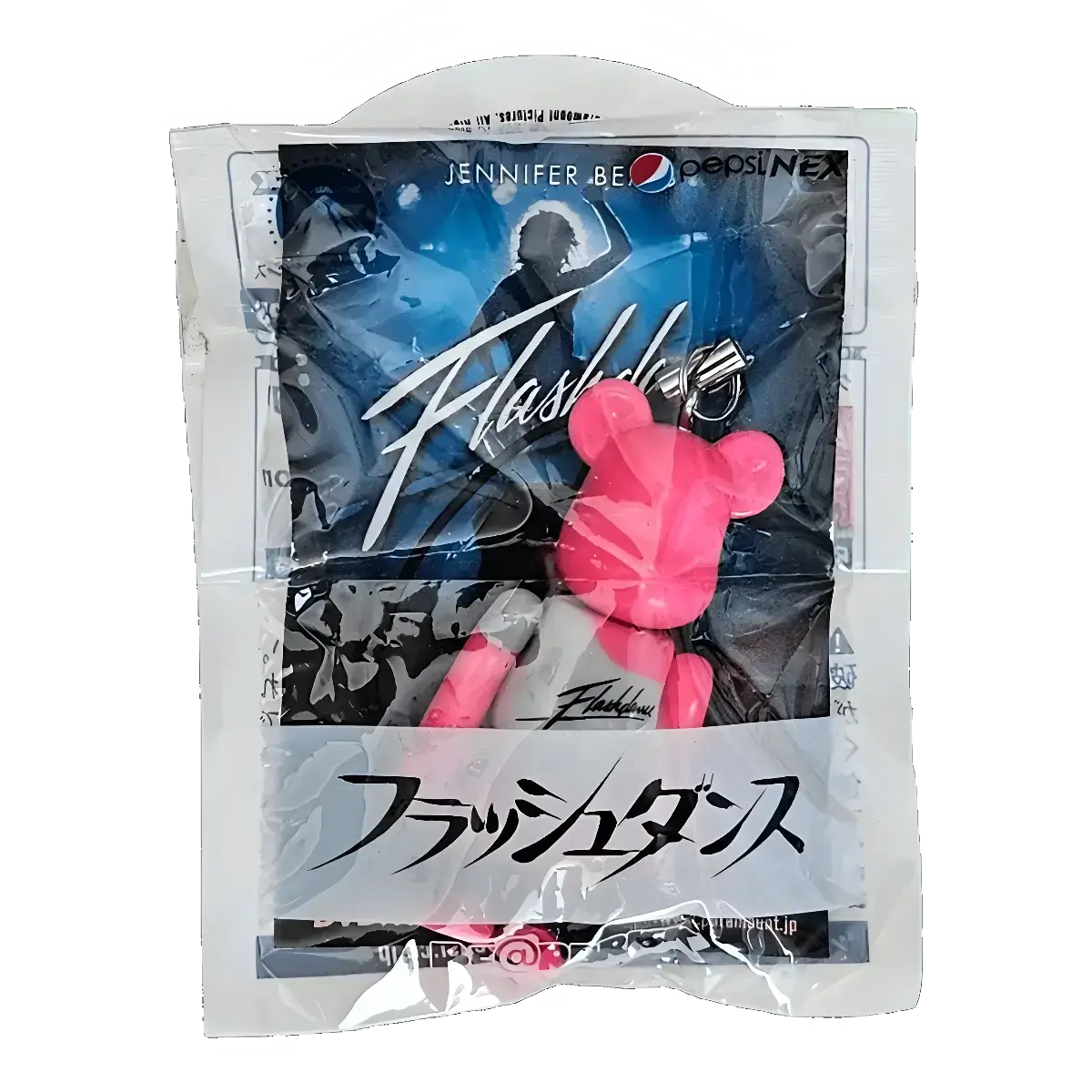 Bearbrick PEPSI.NEX × Paramount - Flashdance 70% in der Verpackung