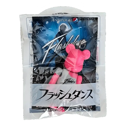Bearbrick PEPSI.NEX × Paramount - Flashdance 70% in der Verpackung