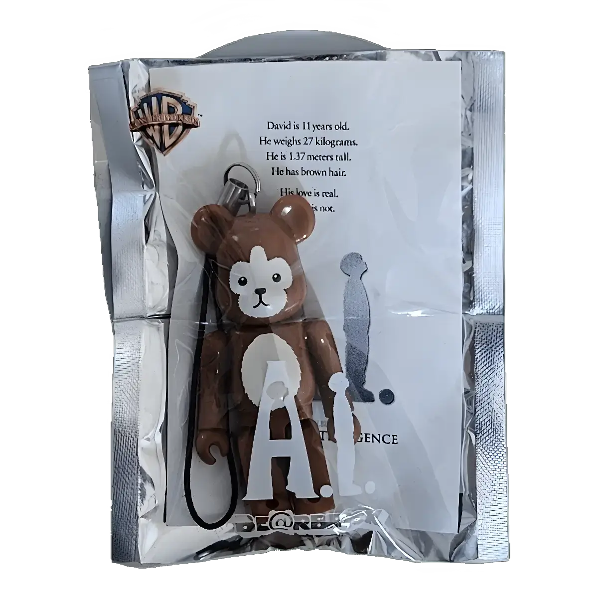 Bearbrick PEPSI.NEX × Warner Bros. - Artificial Intelligence AI 70% in der Verpackung