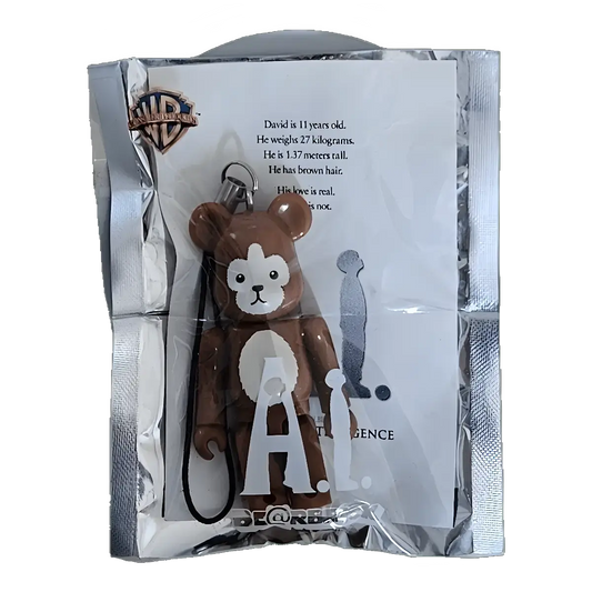 Bearbrick PEPSI.NEX × Warner Bros. - Artificial Intelligence AI 70% in der Verpackung