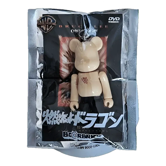 Bearbrick PEPSI.NEX × Warner Bros. - Enter the Dragon 70% in der Verpackung