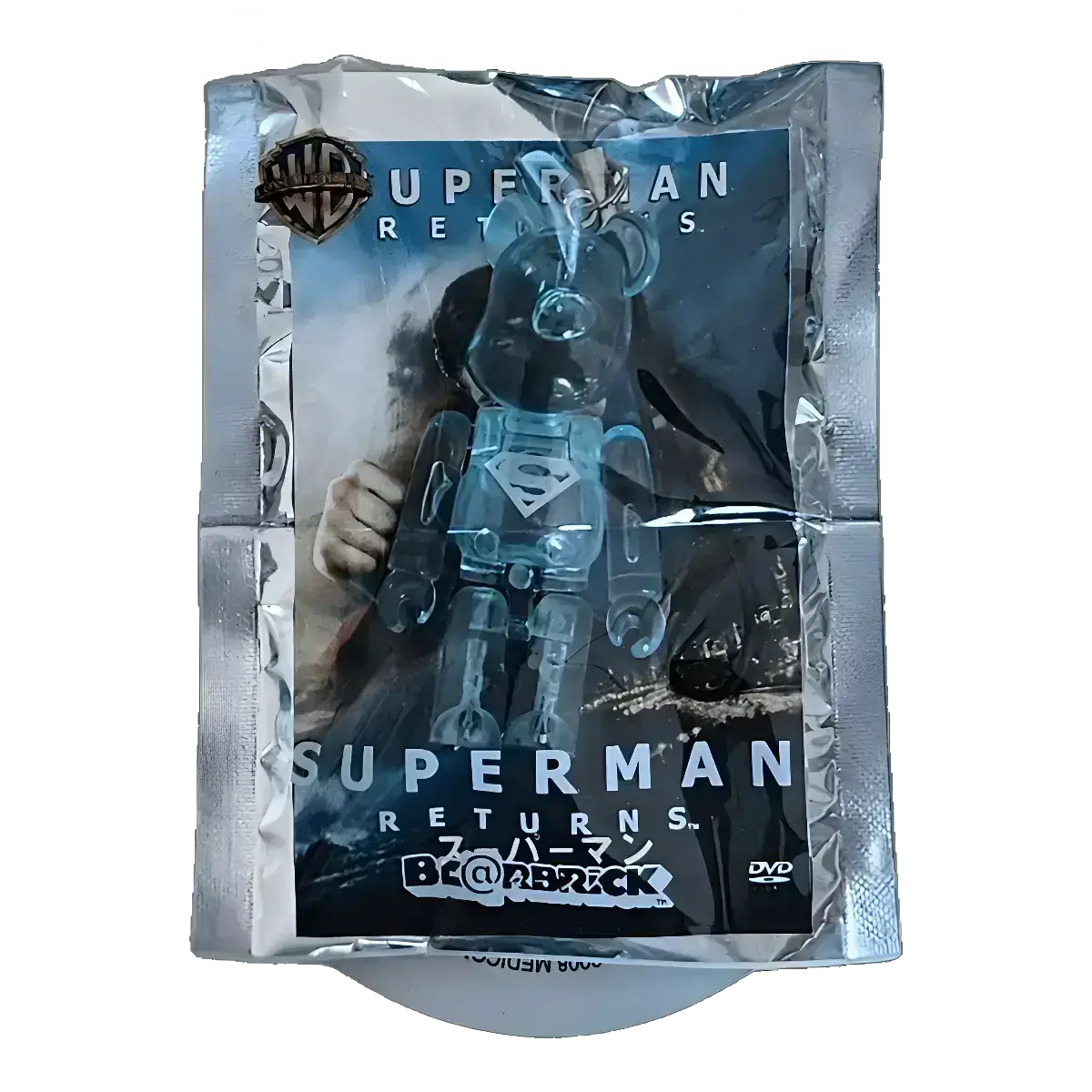 Bearbrick PEPSI.NEX × Warner Bros. - Superman Returns 70% in der Verpackung