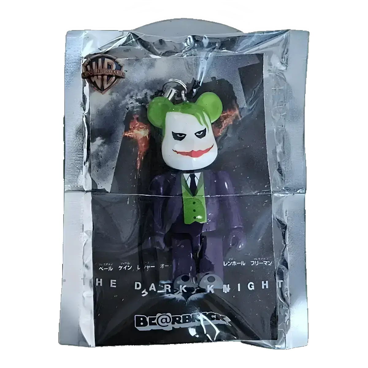 Bearbrick PEPSI.NEX × Warner Bros. - The Dark Knight - Joker 70% in der Verpackung