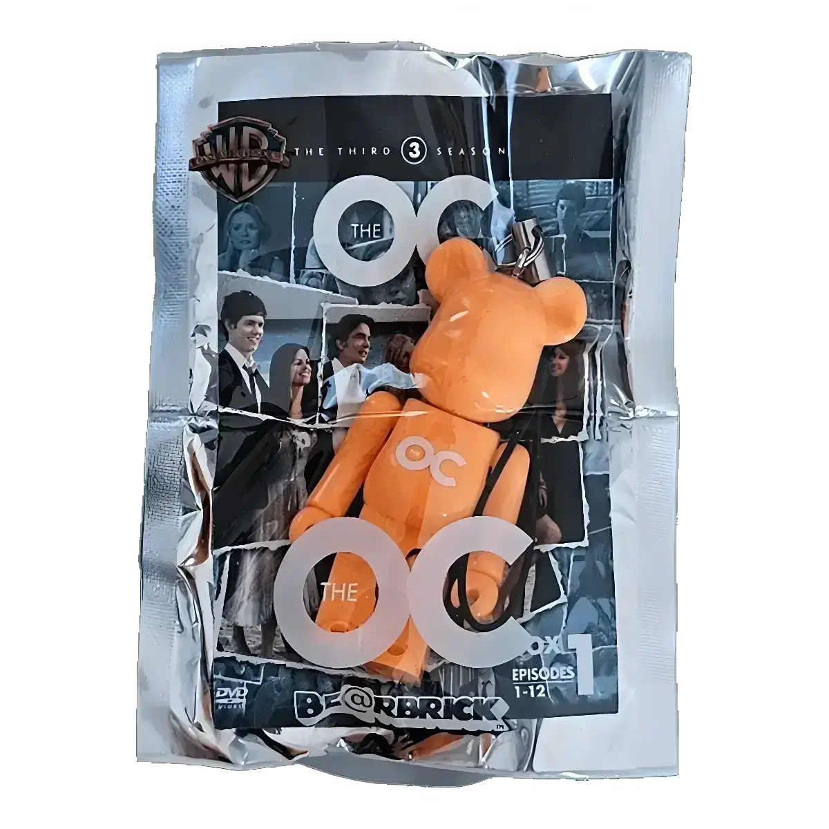 Bearbrick PEPSI.NEX × Warner Bros. - The OC 70% in der Verpackung