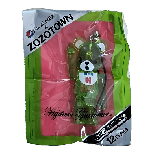 Bearbrick PEPSI.NEX × ZOZOTOWN - Hysteric Glamour 70% in der Verpackung