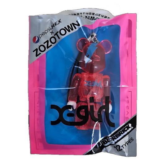 Bearbrick PEPSI.NEX × ZOZOTOWN - x-girl 70% in der Verpackung
