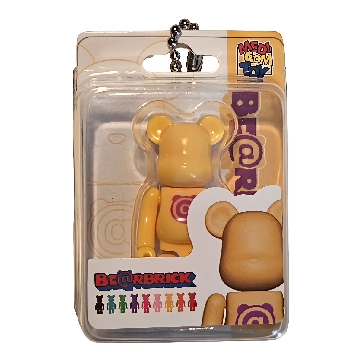Bearbrick Package Ch@rm Collection 3 Yellow 50% in Verpackung