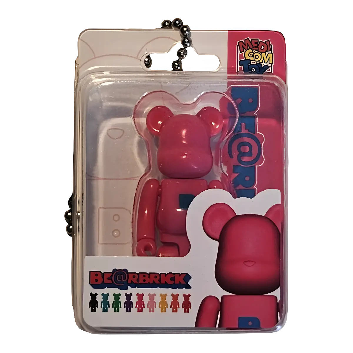 Bearbrick Package Ch@rm Collection 5 Pink 50% in Verpackung