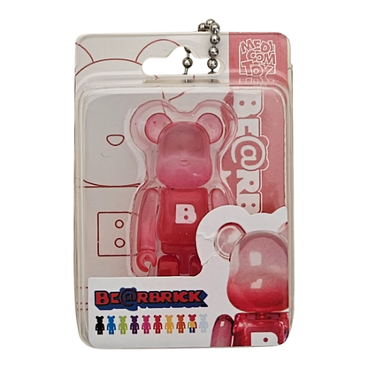 Bearbrick Package Ch@rm Collection Vol. 2 1 Clear Red 50% in Verpackung