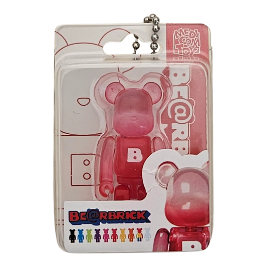 Bearbrick Package Ch@rm Collection Vol. 2 1 Clear Red 50% in Verpackung