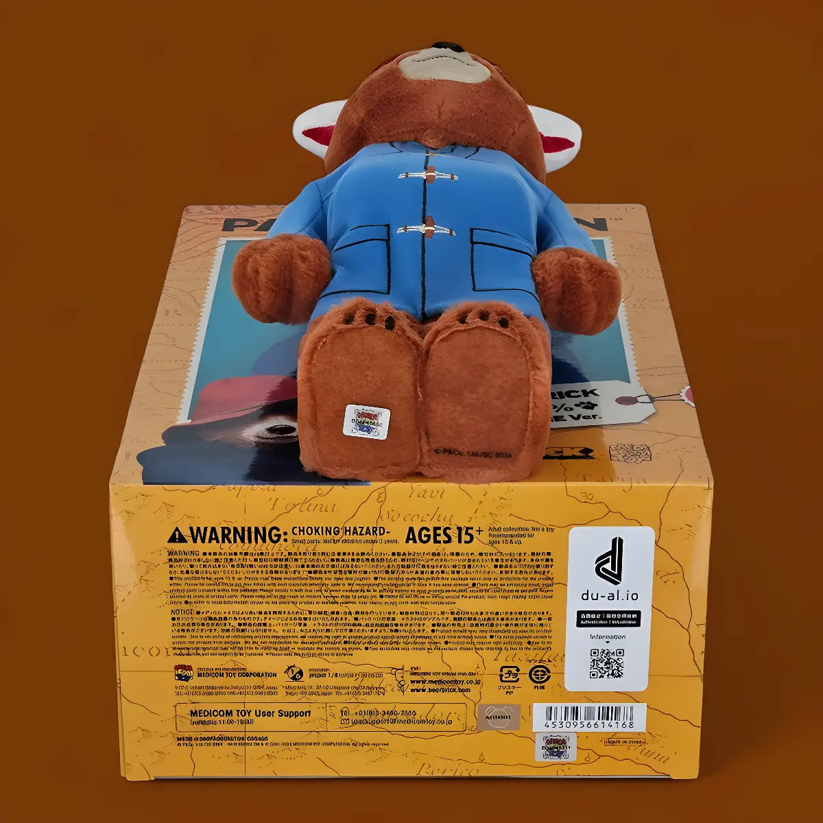 Bearbrick Paddington Costume Version 400% Echtheitsmerkmale