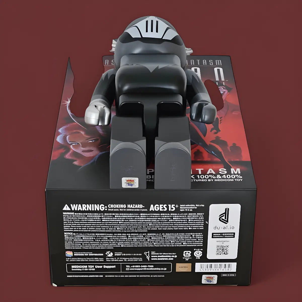 Bearbrick Phantasm (Batman The Animated Series Version) Echtheitsmerkmale