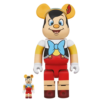 Bearbrick Pinocchio [Disney] 100%+400% Herstellerbild 1