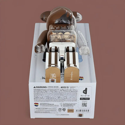 Bearbrick Popcorn Bear Chocolate Version 400% Echtheitsmerkmale