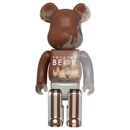 Bearbrick Popcorn Bear Chocolate Version 400% Herstellerbild 1