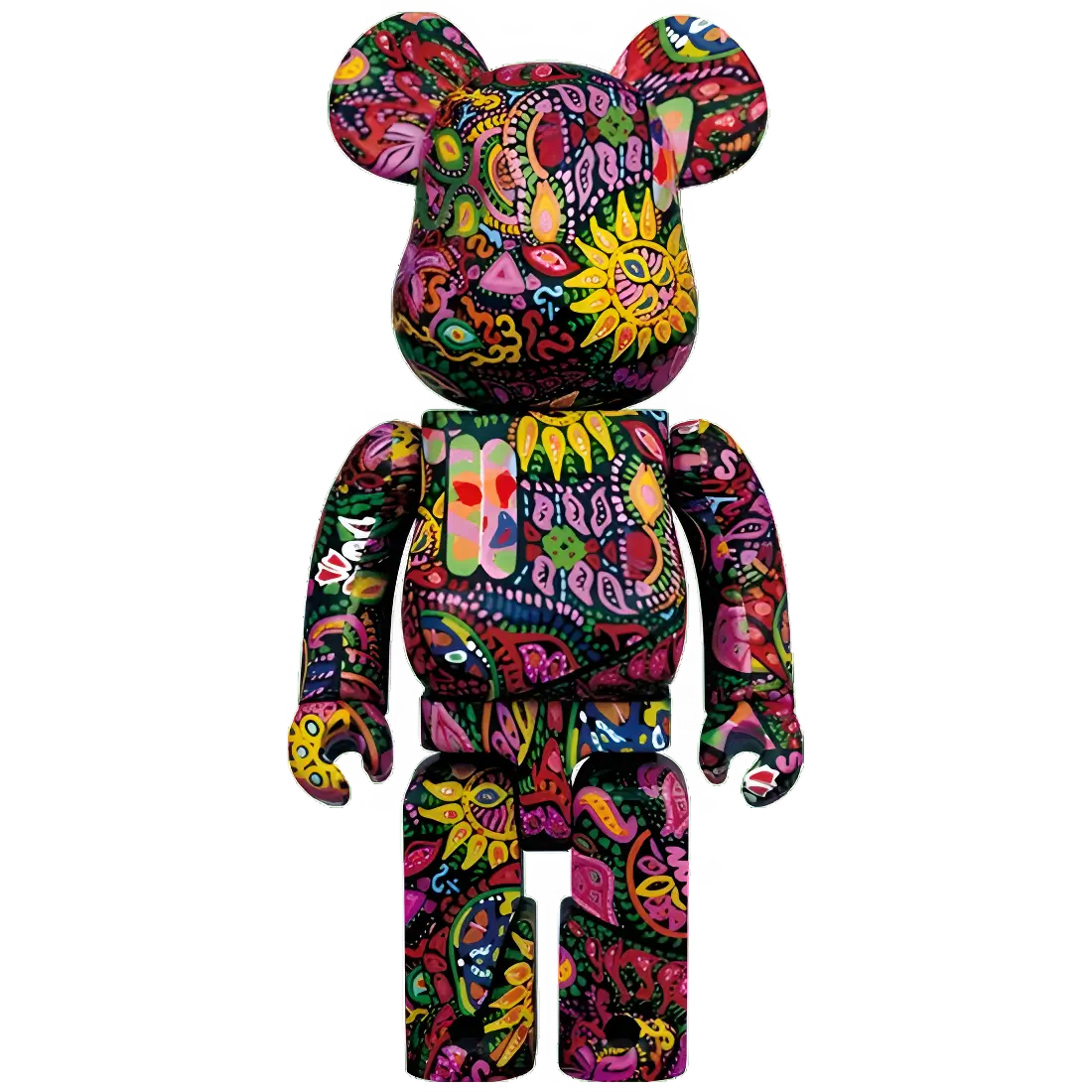 Bearbrick Psychedelic Paisley 100%+400% Herstellerbild 3