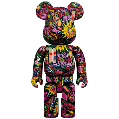 Bearbrick Psychedelic Paisley 100%+400% Herstellerbild 3