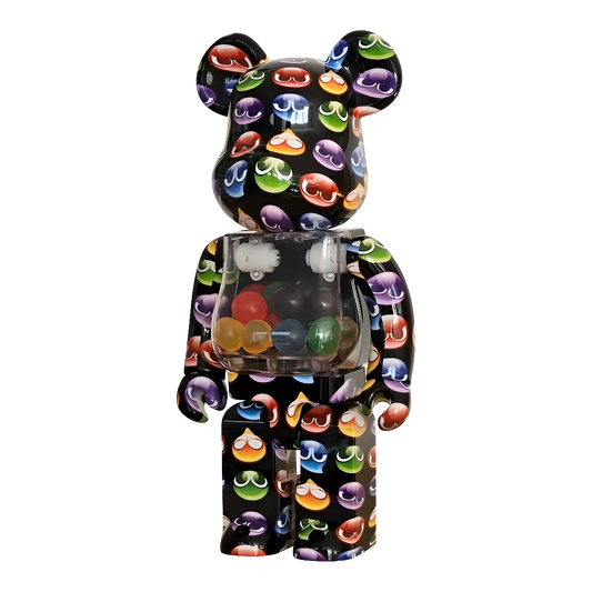 Bearbrick Puyo Puyo 400% schräg