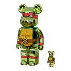 BE@RBRICK Raphael Chrome Version [Teenage Mutant Ninja Turtles] (100%+400%)
