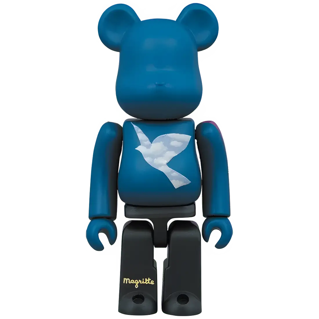 Bearbrick René Magritte 'L'Oiseau de Ciel 1966  La Belle Societé 1965' 100%+400% Herstellerbild 2