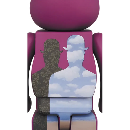 Bearbrick René Magritte 'L'Oiseau de Ciel 1966  La Belle Societé 1965' 100%+400% Herstellerbild 4