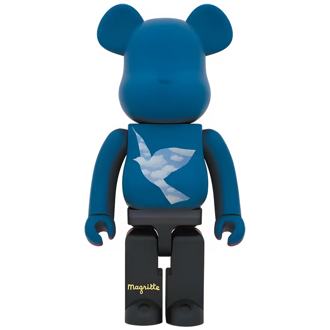 Bearbrick René Magritte 'L'Oiseau de Ciel 1966 La Belle Societé 1965' Herstellerbild 1