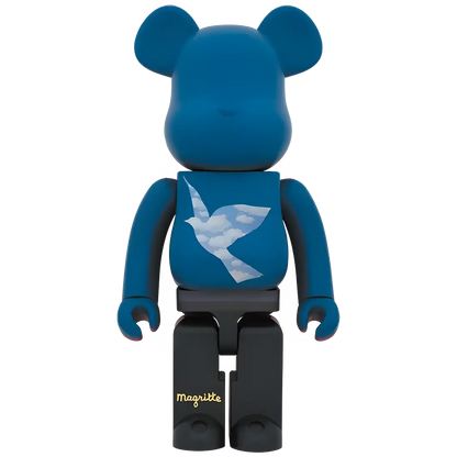 Bearbrick René Magritte 'L'Oiseau de Ciel 1966 La Belle Societé 1965' Herstellerbild 1