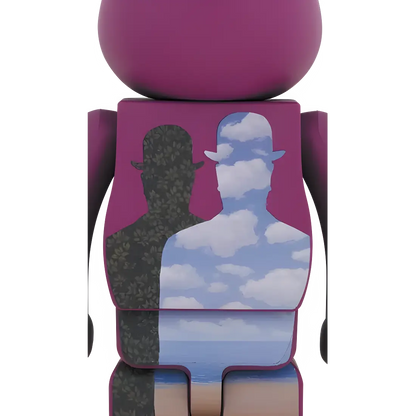 Bearbrick René Magritte 'L'Oiseau de Ciel 1966 La Belle Societé 1965' Herstellerbild 2