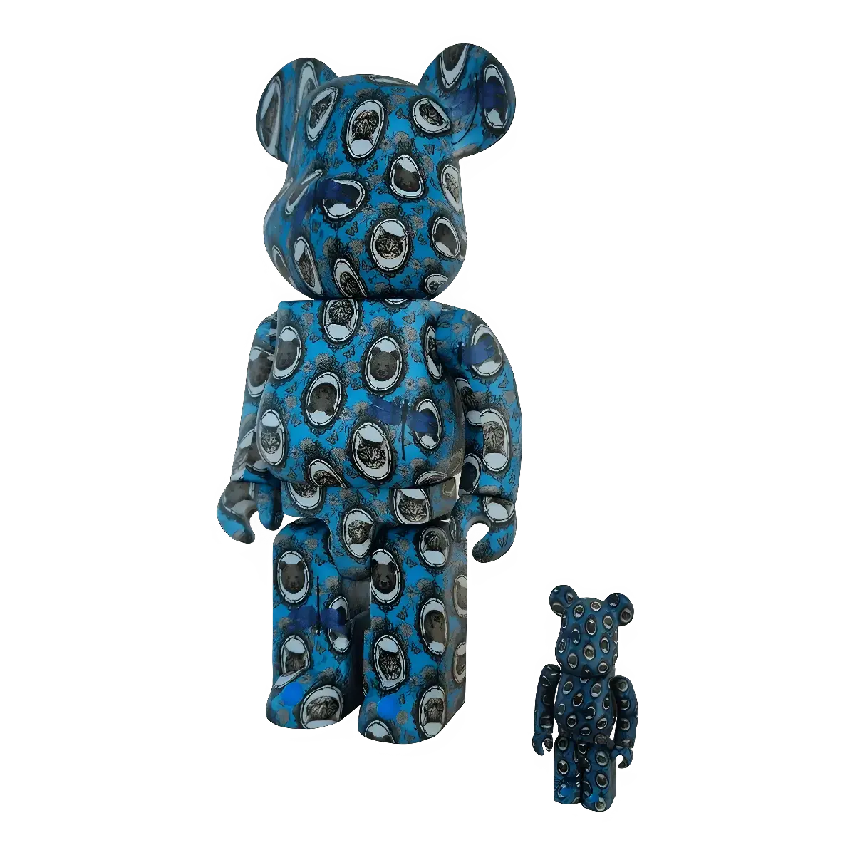 Bearbrick Robe Japonica 'Mirror' 100%+400% schräg