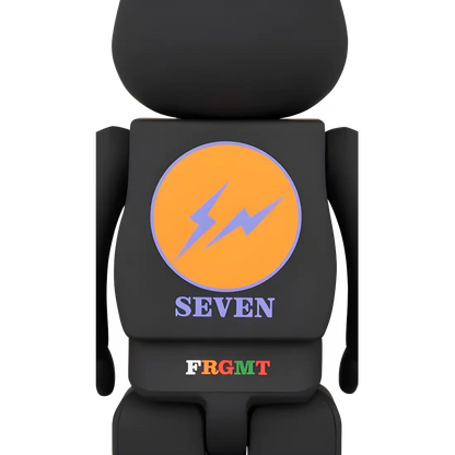 Bearbrick Robert Indiana × fragmentdesign Black Herstellerbild 4